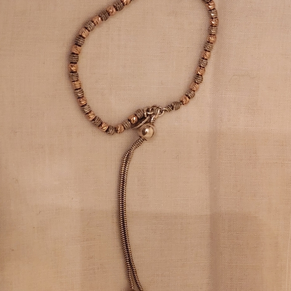 Dyadema Sterling Drawstring Bracelet - Picture 3 of 10